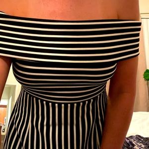 Banana republic off the shoulder dress
